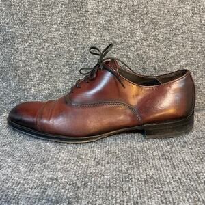 To Boot New York Adam Derrick Mens Size 10 Burgundy Leather Oxford Dress Shoes